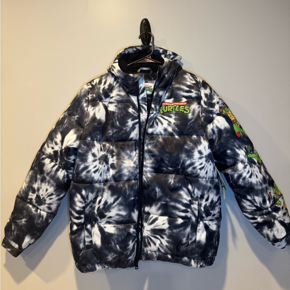 Nickelodeon Gray and Black TMNT Jacket